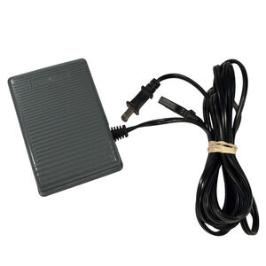FDM FC-1902 Speed Controller Foot Pedal 110-120V w/ Power Cord Gray